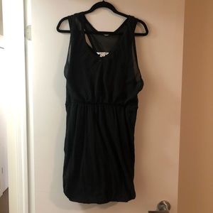 BCBG Generation black racer tank dress